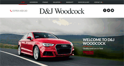 Desktop Screenshot of djwoodcock.co.uk