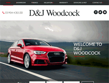 Tablet Screenshot of djwoodcock.co.uk